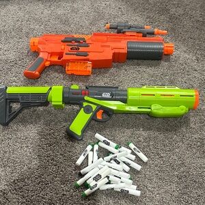 Star Wars Action Blaster Set - Orange and Green